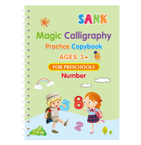 Groove Copybook Calligraphy Practice Board – English Series