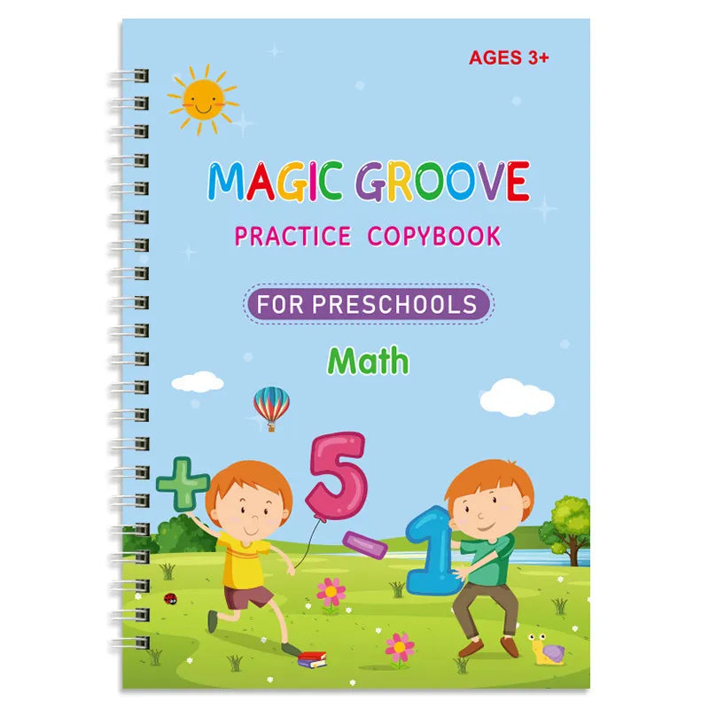 Groove Calligraphy Practice Copybook