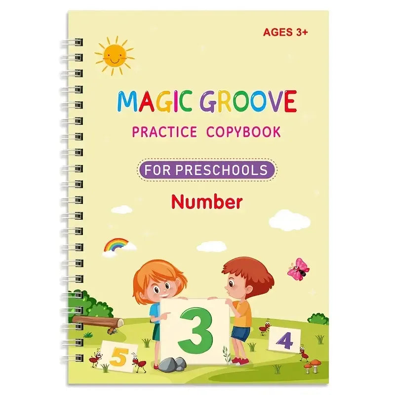 Groove Calligraphy Practice Copybook