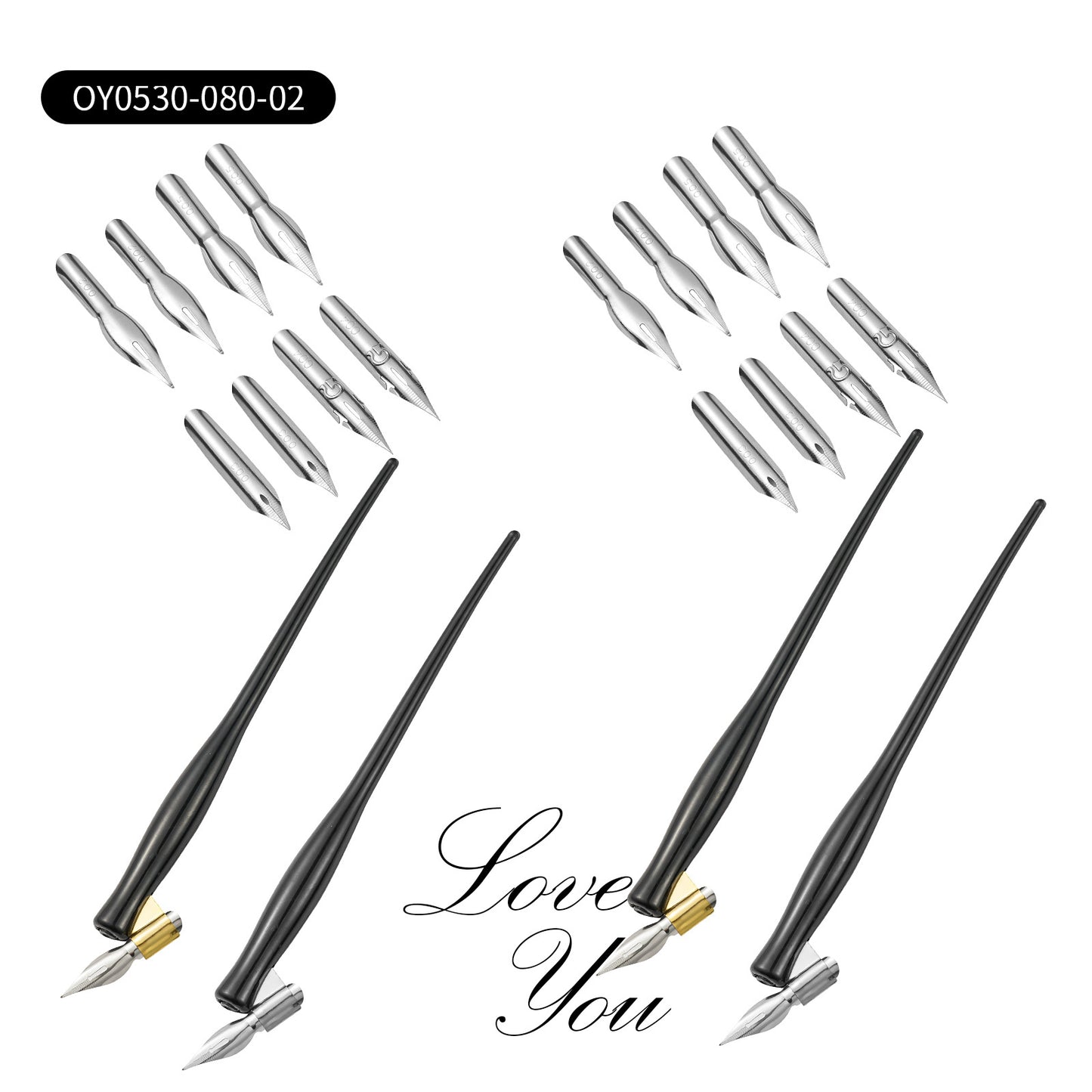 Dual-use Calligraphy Pen with Removable Nib