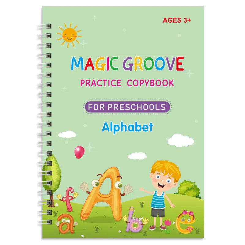Groove Calligraphy Practice Copybook