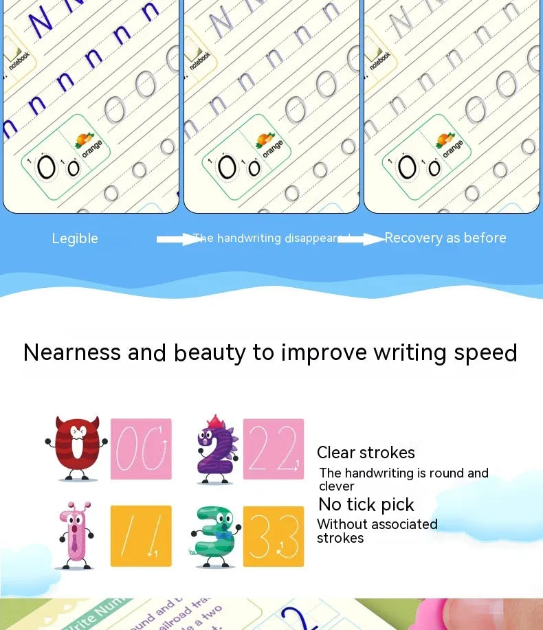Groove Calligraphy Practice Copybook