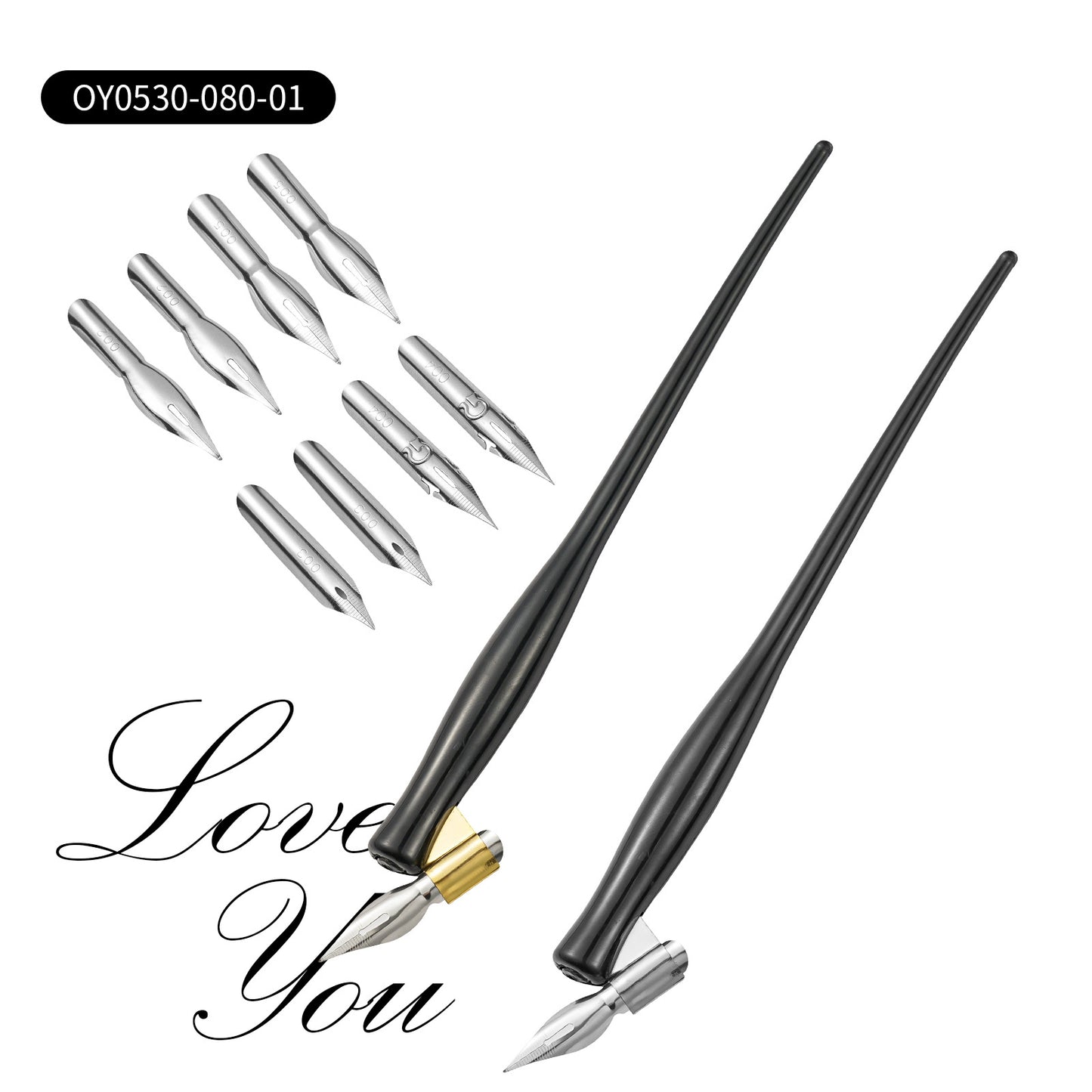 Dual-use Calligraphy Pen with Removable Nib