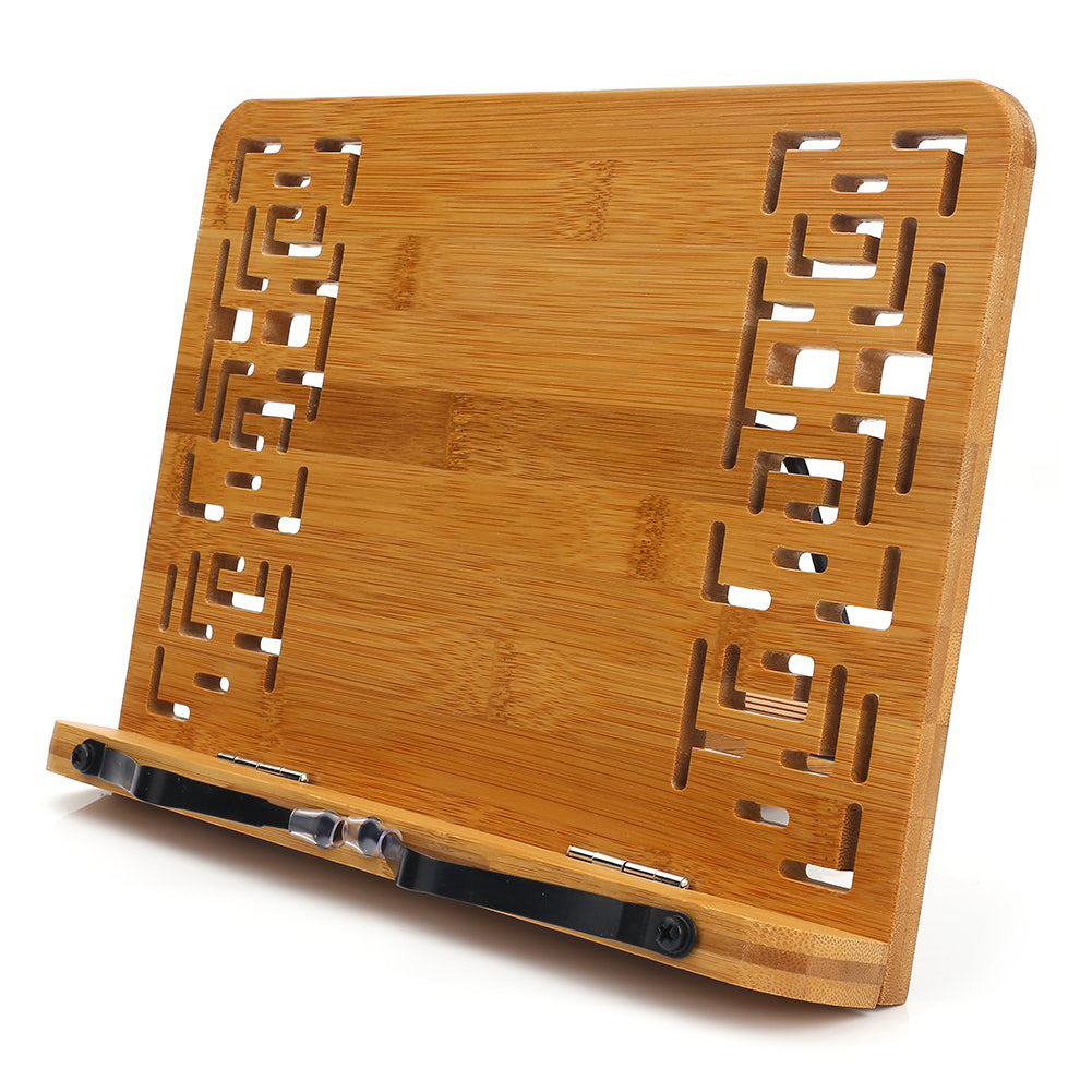 Natural Bamboo Hollow Calligraphy Read